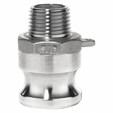 Cam and Groove Adapter 6 304 SS