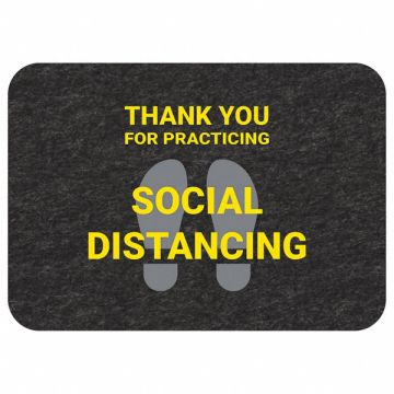 Social Distance Floor Sign PK4