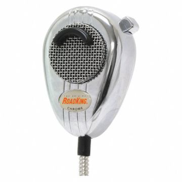 Noise Cancelling CB Microphone Silver