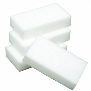 Scouring Pad 4 5/8 in L White PK4