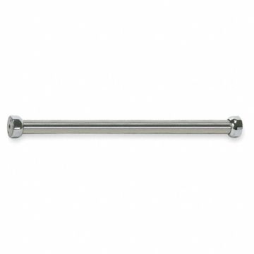 Shower Rod SS 60 in L Chrome Plated