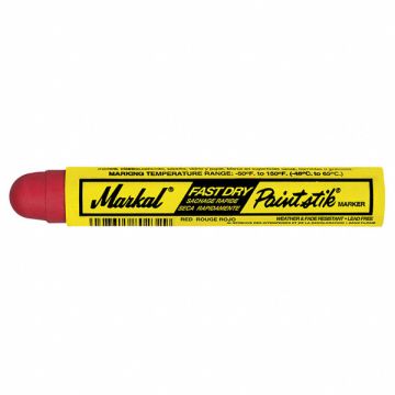 Paint Marker 11/16 In. Red PK12