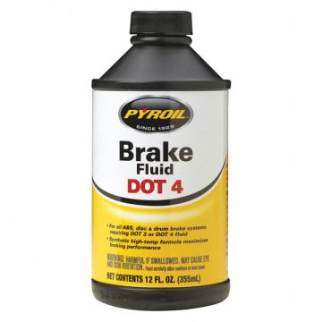 Brake Fluid 12 Oz Dot 4