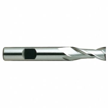 Square End Mill Single End 2 HSS