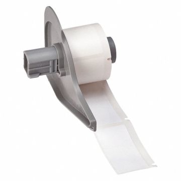 Label Cartridge White Polyester 2 in W