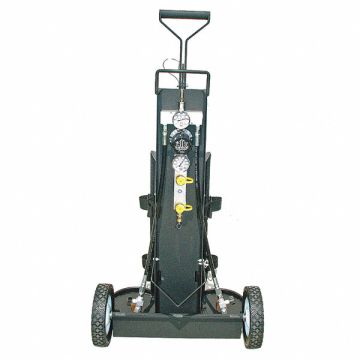 Air Cylinder Cart 2 Cylinders 2400 psi