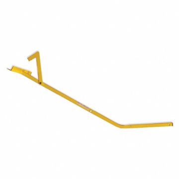 Portable Rail Clamp Sign Holder Yellow