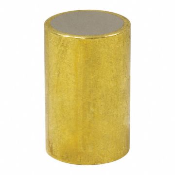 Brass Shielded Magnet 1/4 in.