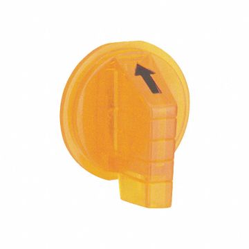 Selector Switch Knob Lever Amber 30mm