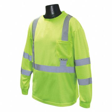 Long Sleeve Shirt Unisex XL 24 in Green