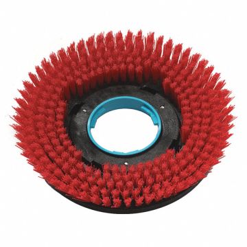 Floor Machine Brush Red 12 Pad Round PR