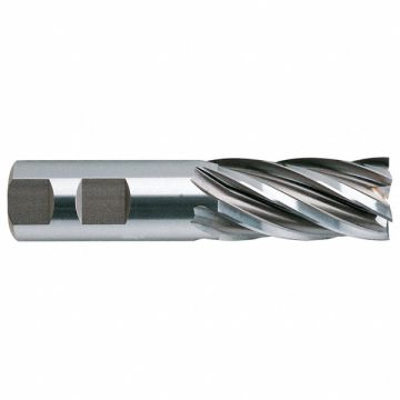 Square End Mill Single End 3/4 HSS