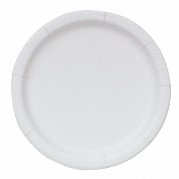 Disposable Paper Plate 7 in White PK500