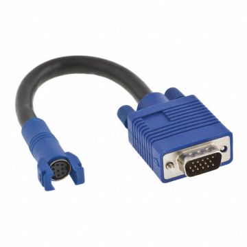 VGA Connector 15-Pin to 8-Pin Blue
