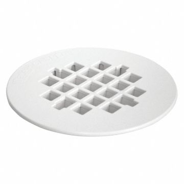 Replacement Shower Strainer 4.25in White