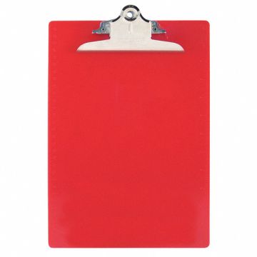 Clipboard Letter Size Plastic Red