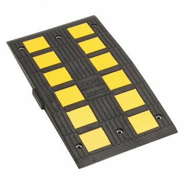 Speed Hump Black/Yellow 2.1 H x 19.5 W