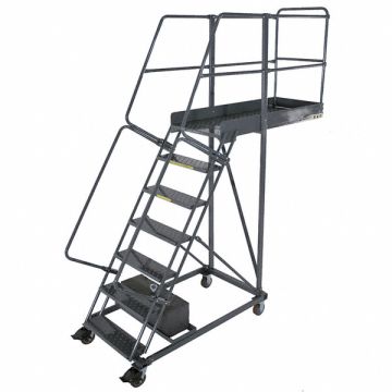 Cantilever Ladder 300lb 112in. H 7 Steps
