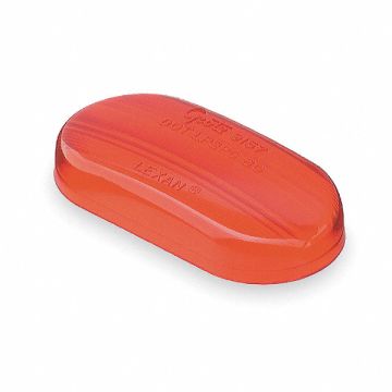 Replacement Lens Oval Red