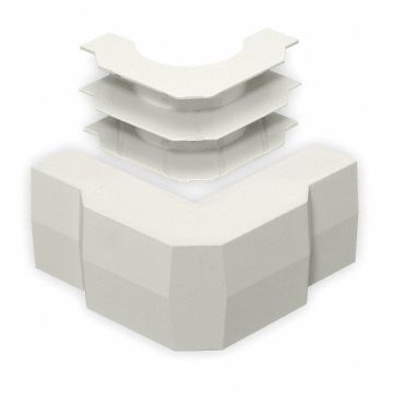 External Elbow Base/Cover Office White