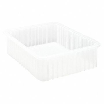 Grid Containers Clr 22-1/2x17-1/2x6 PK3