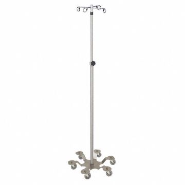 Stainless Steel IV Stand 6 Leg