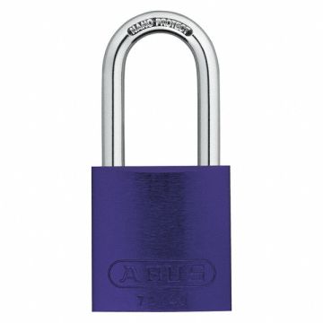 D8944 Lockout Padlock KD Purple 1-1/2 H