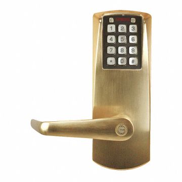 Electronic Locks 2000 Satin Brass