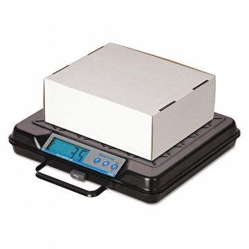 Portable Digital Scale 100 lb Black