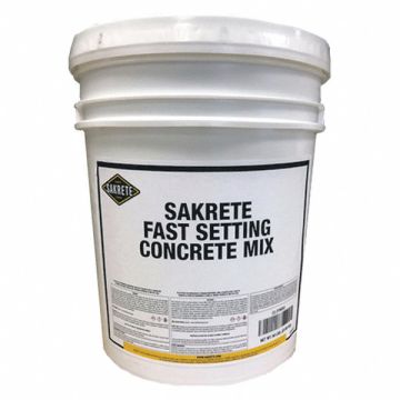 Concrete Mix 50 lb. Pail Gray