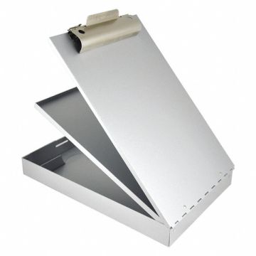 Storage Clipboard Legal Sz Metal Silver