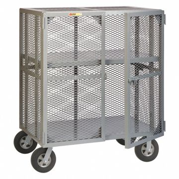 Security Cart 27 W x 48 D Gray