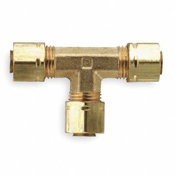 Union Tee Brass Comp 3/8In PK25
