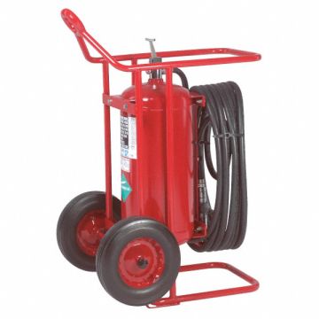 Wheeled Fire Extinguisher 50 lb. 25 ft